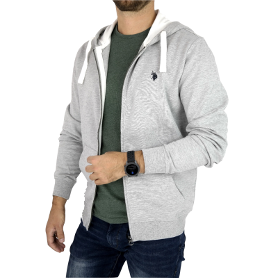 U.S. POLO ASSN. bluza męska BLUSP02 szara | Sklep GriShop.eu | Bluzy