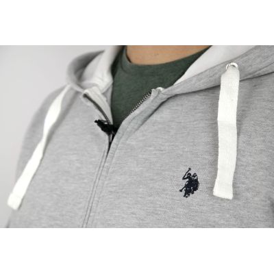 U.S. POLO ASSN. bluza męska BLUSP02 szara | Sklep GriShop.eu | Bluzy