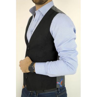 GIOVANNI PERA bezrękawnik, kamizelka męska kolorowa casual PAPUGI K012 | Sklep GriShop.eu | Kamizelki