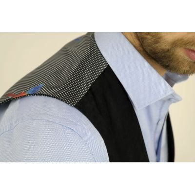 GIOVANNI PERA bezrękawnik, kamizelka męska kolorowa casual PAPUGI K012 | Sklep GriShop.eu | Kamizelki