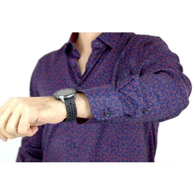 DANIEL BESSI Koszula męska fb269 efekt jedwabiu | Sklep GriShop.eu | Koszule