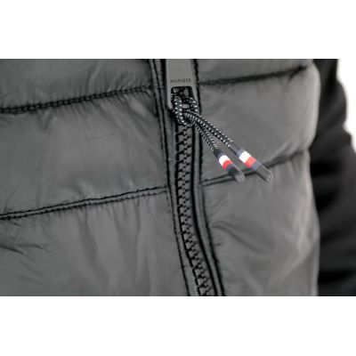 TOMMY HILFIGER Kurtka męska czarna KUTH2 pikowana | Sklep GriShop.eu | Kurtki