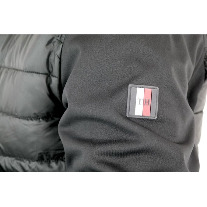 TOMMY HILFIGER Kurtka męska czarna KUTH2 pikowana | Sklep GriShop.eu | Kurtki