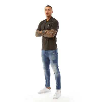 POLICE Spodnie męskie jeansy niebieskie SPPL17 | Sklep GriShop.eu | Jeansy