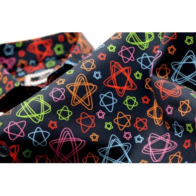 TANCREDO Koszula męska TN09 granatowa, kolorowe gwiazdki | Sklep GriShop.eu | Koszule