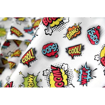 TANCREDO Koszula męska krótki rękaw TN14 komiks, BOOM kolorowa | Sklep GriShop.eu | Koszule