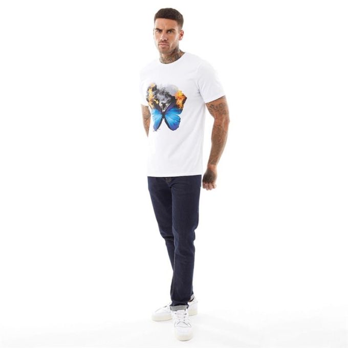 CLOSURE T-shirt męski TCL3 biały z nadrukiem | Sklep GriShop.eu | Koszulki