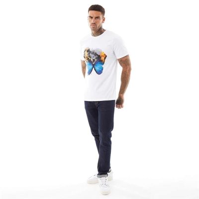 CLOSURE T-shirt męski TCL3 biały z nadrukiem | Sklep GriShop.eu | Koszulki