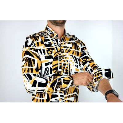 MCQUEEN Koszula męska kolorowa MC057 mix wzorów | Sklep GriShop.eu | Koszule