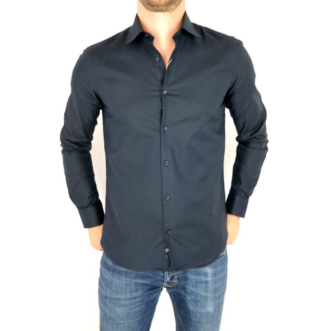 DAVID SMITH Koszula męska DS1 granatowa | Sklep GriShop.eu | Koszule