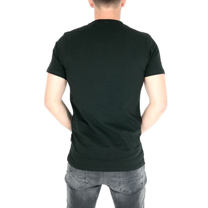 GIOVANNI PERA T-shirt męski czarny TGP108 gładki | Sklep GriShop.eu | Koszulki