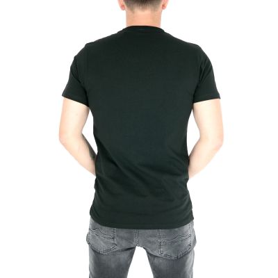 GIOVANNI PERA T-shirt męski czarny TGP108 gładki | Sklep GriShop.eu | Koszulki