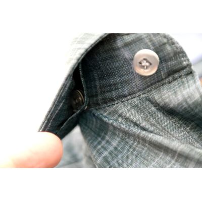 DANIEL BESSI Koszula męska fb564 zielona wzór, efekt jedwabiu | Sklep GriShop.eu | Koszule