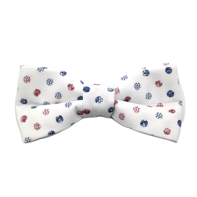 GIOVANNI PERA elegancka mucha muszka MUGP33 biała w groszki | Sklep GriShop.eu | Galanteria i dodatki