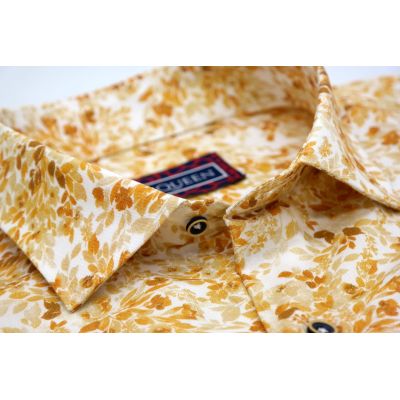 MCQUEEN Koszula męska MC068 żółte liście | Sklep GriShop.eu | Koszule