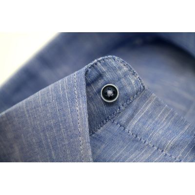 TANCREDO Koszula męska TN36 niebieska melanż | Sklep GriShop.eu | Koszule