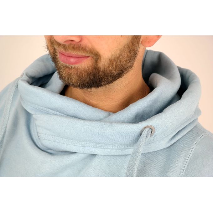 GIOVANNI PERA Bluza męska z kapturem B01 błękitna | Sklep GriShop.eu | Bluzy