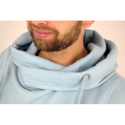 GIOVANNI PERA Bluza męska z kapturem B01 błękitna | Sklep GriShop.eu | Bluzy