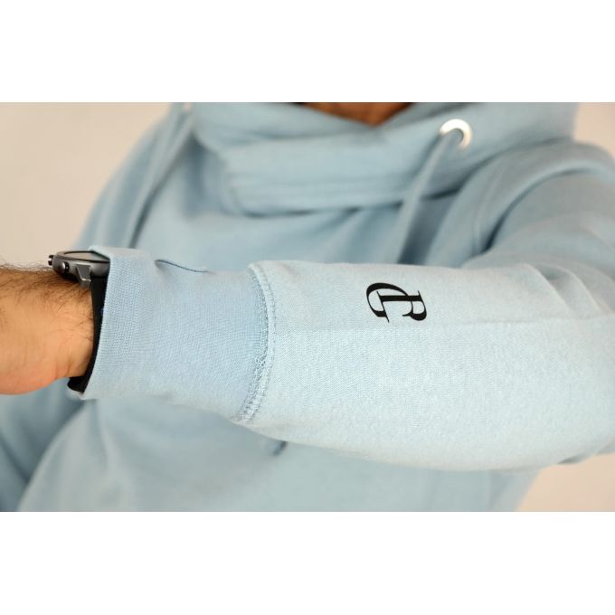 GIOVANNI PERA Bluza męska z kapturem B01 błękitna | Sklep GriShop.eu | Bluzy