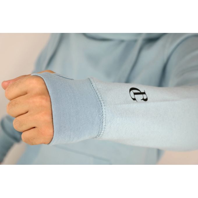 GIOVANNI PERA Bluza męska z kapturem B01 błękitna | Sklep GriShop.eu | Bluzy