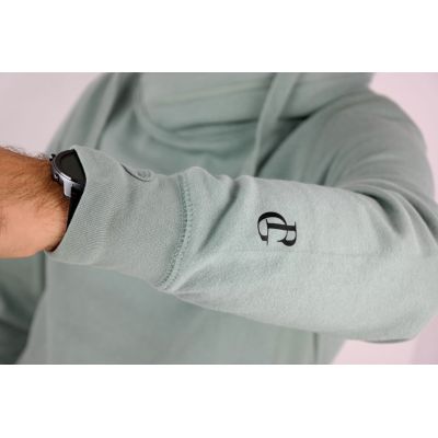 GIOVANNI PERA Bluza męska z kapturem B03 zielona | Sklep GriShop.eu | Bluzy