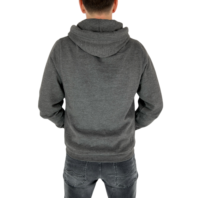 GIOVANNI PERA Bluza męska z kapturem B04 brąz, melanż | Sklep GriShop.eu | Bluzy