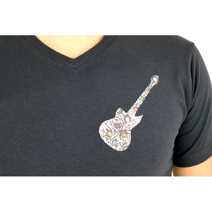 GIOVANNI PERA T-shirt męski granatowy TGP76 w szpic, serek , gritara, elastan | Sklep GriShop.eu | Koszulki