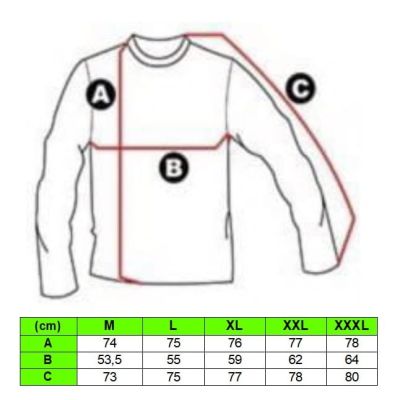 GIOVANNI PERA longsleeve męski T-shirt z długim rękawem TGP93 okrągły, gitara | Sklep GriShop.eu | Koszulki