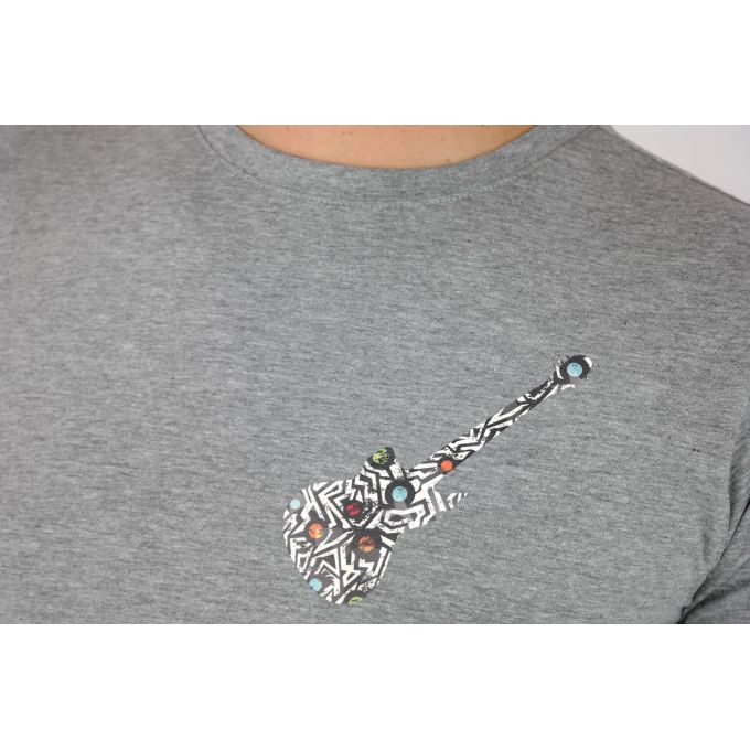 GIOVANNI PERA longsleeve męski T-shirt z długim rękawem TGP88 okrągły, gitara | Sklep GriShop.eu | Koszulki