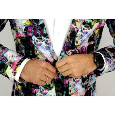 GIOVANNI PERA Marynarka męska kolorowa D603 ślimaki ekskluzywna sceniczna | Sklep GriShop.eu | Marynarki