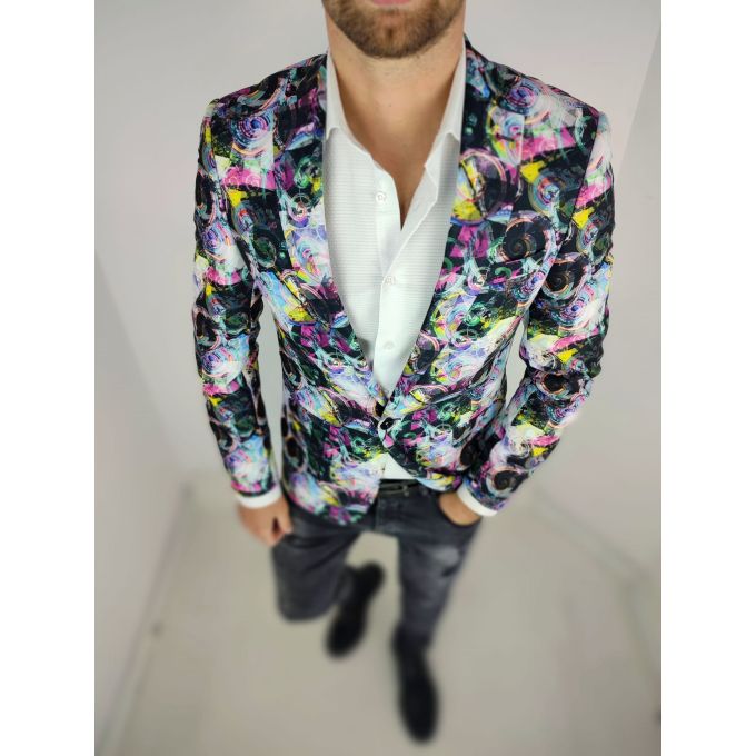 GIOVANNI PERA Marynarka męska kolorowa D603 ślimaki ekskluzywna sceniczna | Sklep GriShop.eu | Marynarki