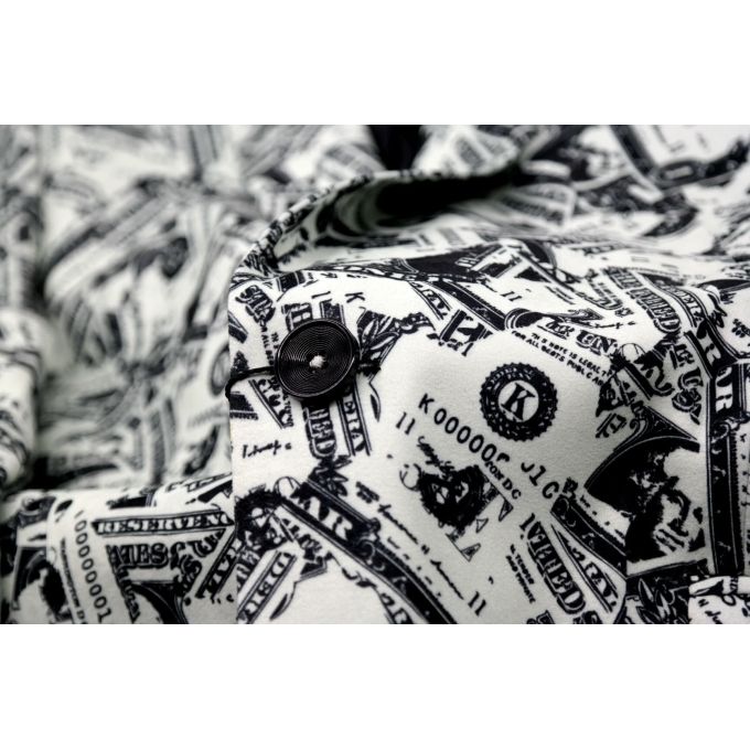 GIOVANNI PERA Marynarka męska jasno zielona D605 dolary pieniądze, banknoty, na impreze na co dzień | Sklep GriShop.eu | Marynar