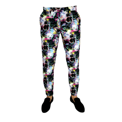 GIOVANNI PERA Spodnie męskie kolorowe chinosy, ślimaki | Sklep GriShop.eu | Spodnie