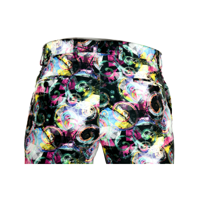 GIOVANNI PERA Spodnie męskie kolorowe chinosy, ślimaki | Sklep GriShop.eu | Spodnie