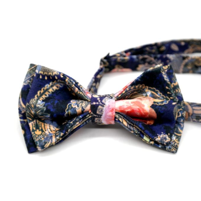 GIOVANNI PERA elegancka mucha muszka kolorowa róże | Sklep GriShop.eu | Galanteria i dodatki