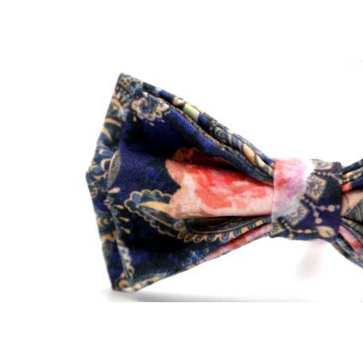 GIOVANNI PERA elegancka mucha muszka kolorowa róże | Sklep GriShop.eu | Galanteria i dodatki