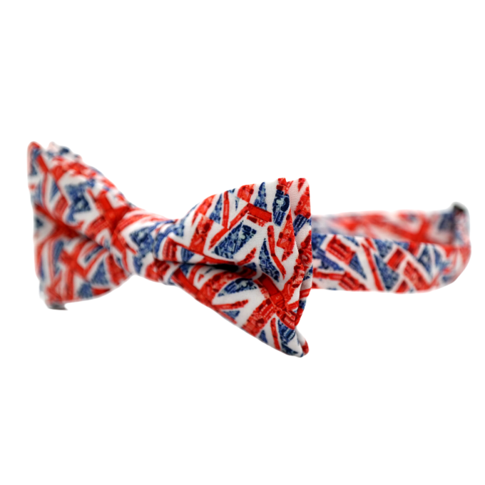 GIOVANNI PERA elegancka mucha muszka kolorowa, flaga czerwona | Sklep GriShop.eu | Galanteria i dodatki