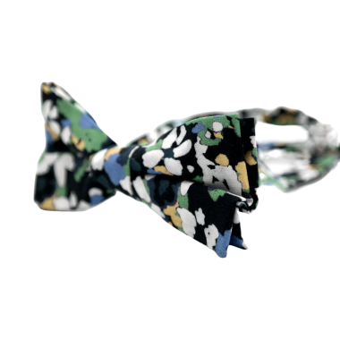 GIOVANNI PERA elegancka mucha muszka kolorowa, kwiatki styl malarski | Sklep GriShop.eu | Galanteria i dodatki 2