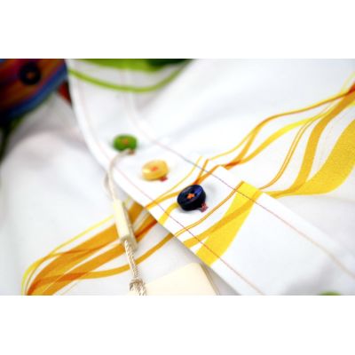 DANIEL BESSI Koszula męska fb731 biała kolorowa | Sklep GriShop.eu | Koszule