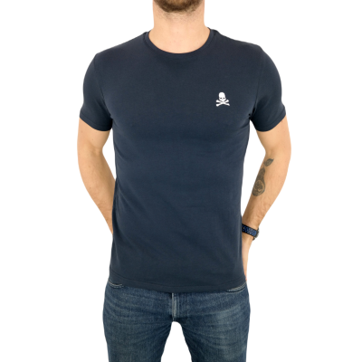 PHILIPP PLEIN T-shirt męski granatowy | Grishop | Koszulki