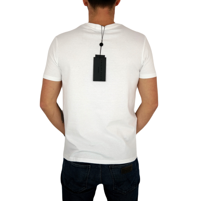 PHILIPP PLEIN T-shirt męski biały | Sklep GriShop.eu | Koszulki