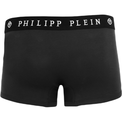 PHILIPP PLEIN Bokserki męskie dopasowane, czarne UUPB01 | Grishop | Galanteria i dodatki