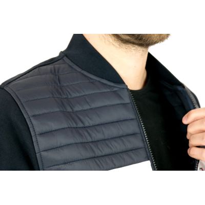 TOMMY HILFIGER Bluza męska BLTH27 granatowa, bomberka | Grishop | Bluzy