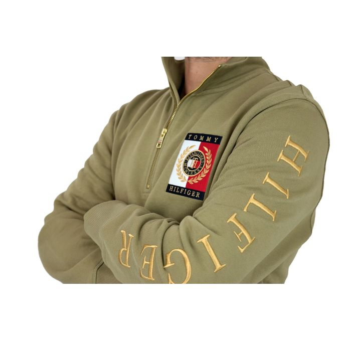 TOMMY HILFIGER Bluza męska BLTH28 beżowa | Sklep GriShop.eu | Bluzy