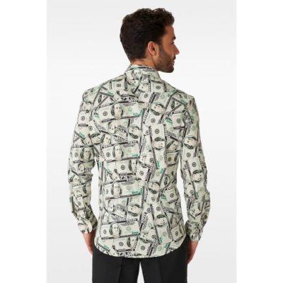 OPPOSUITS Koszula męska dolary, Cashanova | Sklep GriShop.eu | Koszule
