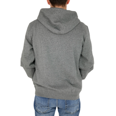 GUESS Bluza męska rozpinana szara BLG2 z kapturem