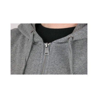 GUESS Bluza męska rozpinana szara BLG2 z kapturem