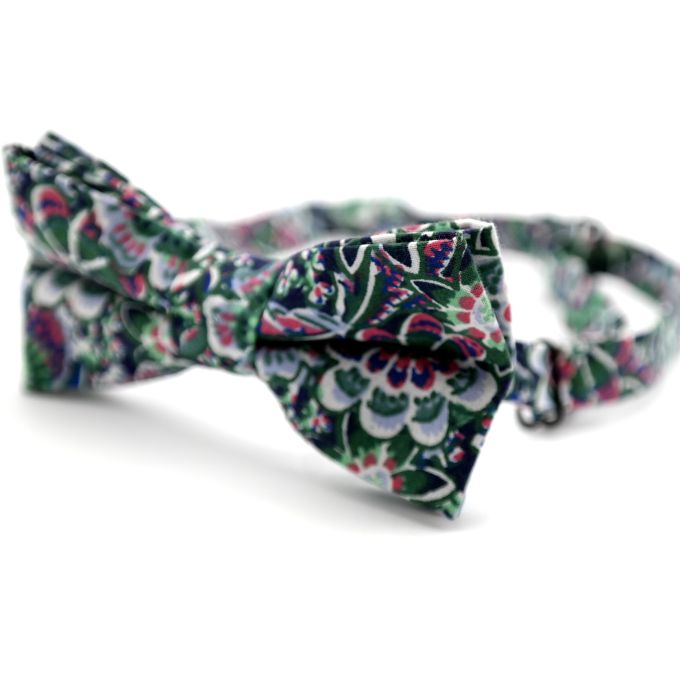 GIOVANNI PERA elegancka mucha muszka kolorowa kwiatki | Sklep GriShop.eu | Muszki