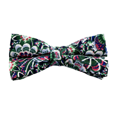 GIOVANNI PERA elegancka mucha muszka kolorowa kwiatki | Sklep GriShop.eu | Muszki