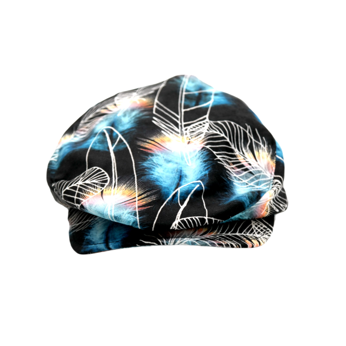 GIOVANNI PERA Kaszkiet męski czapka KGP2 kolorowy w pióra | Sklep GriShop.eu | Galanteria i dodatki